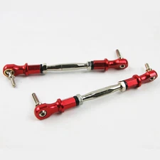 Alloy Steering Turnbuckle Tie Rod Arm For HPI Rovan Rofun KM Baja 5b 5t Buggy