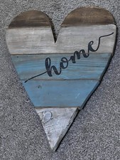 Rustic Wooden Home Heart Sign