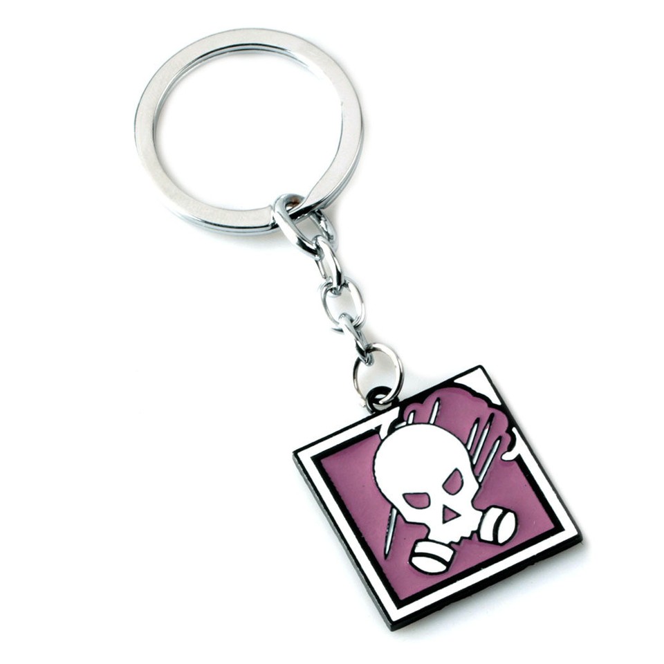 Rainbow Six Keychain Siege 6 Alloy Holder Fashion Car Chaveiro Game ...