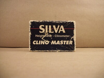 Vintage Silva Clino Master Heightmeter/Clinometer made by Sisteco LTD in Finland