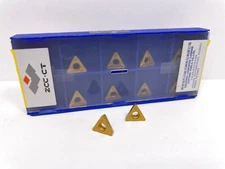 ZCC CUTTING TOOLS TCMT110208-HM TCMT2(1.5)2-HM New Carbide Inserts YBC151 10pcs