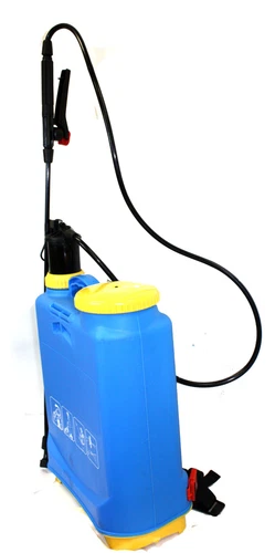 4 Gallon Backpack Manual Pump Sprayer Gardening Turf Tree Pesticides Fertilizers