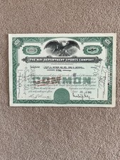 The May Department Stores Co 1945 5 Shares Green