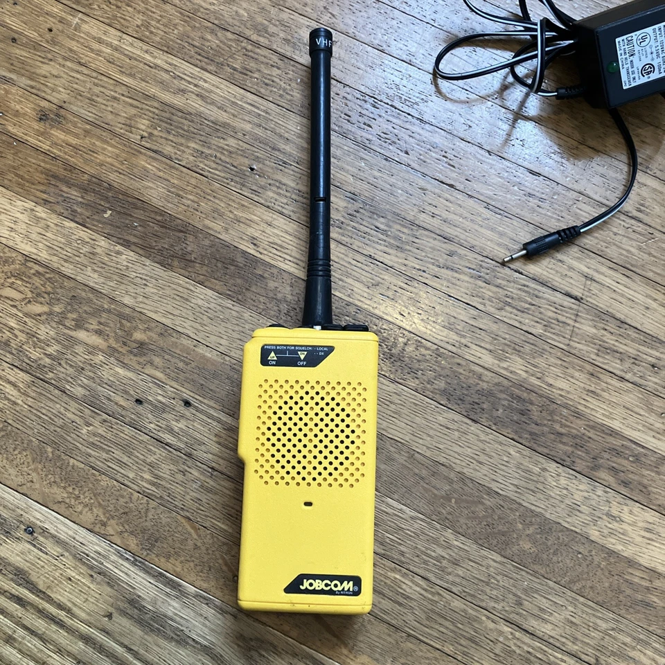 Radios bidireccionales JobCom Ritron modelo JMX-100 amarillo Foto 2 de 4