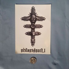I, Frankenstein movie promo temporary tattoo. Measures 5"x7"
