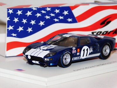 ミニカー Spark Ford GT40 #1 Le Mans 1966 1/43 FORD GT40 #11 KEN MILES / MCLAREN 2nd SEBRING 1965 SPARK US250 1