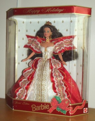 christmas barbie 1997