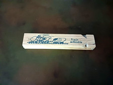 Wooden Train Engine WHISTLE 6" NEW sealed