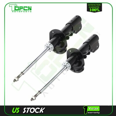 Front Struts Shock Absorber Pair For 2005-2006 Chevrolet Equinox - Left & Right, 1 Year Warranty