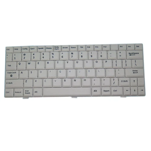 B-ultrasound Keyboard For GE Healthcare GE Vivid T8 T8 Pro T9 White English US