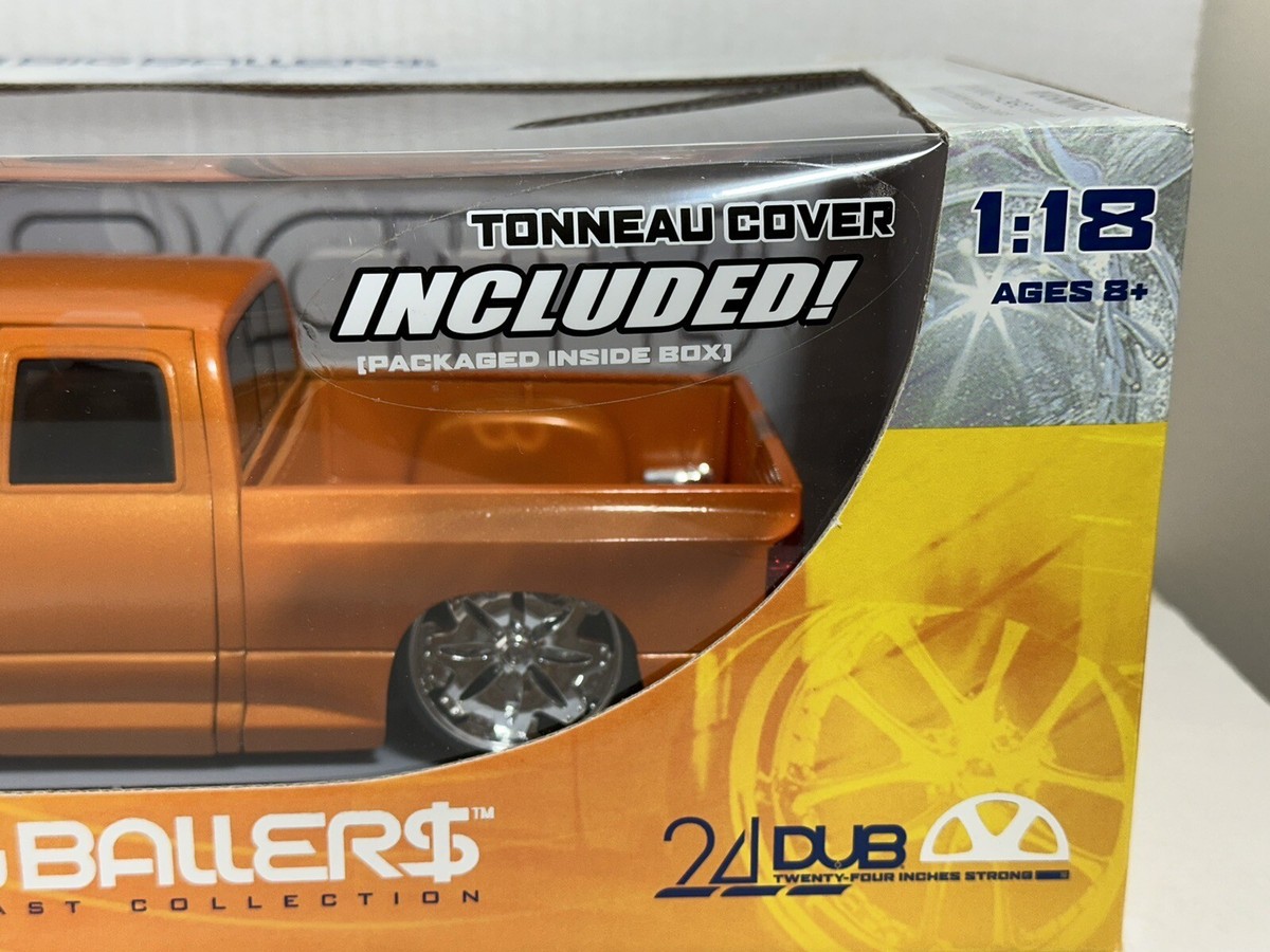 JADA DUB BIG BALLERS DODGE RAM ORANGE 1:18 DIECAST MODEL CAR | eBay
