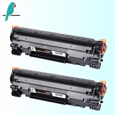2 Black Toner Cartridge CE278A 78A Compatible For HP LaserJet Pro P1566 P1600