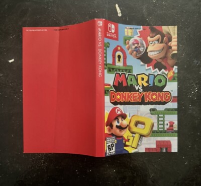 Mario Vs Donkey Kong For Display Only Cover Art