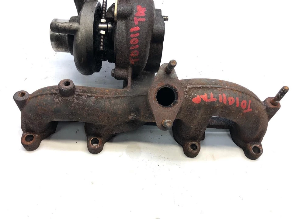 2003 - 2006 Volkswagen Jetta 1.9L TDI Exhaust Manifold With Turbo & Wastegate - Image 4 of 4