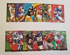 1994 Fleer Flair Football Scoring Power & Wave of Future - 6 Card Insert Sets
