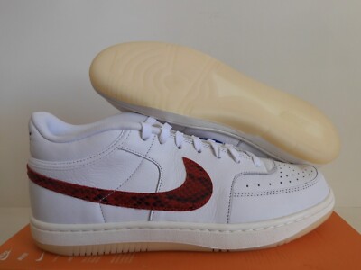 NIKE SKY FORCE 3/4 WHITE-UNIVERSITY RED ''SNAKESKIN'' SZ 11 [CW7074-100]