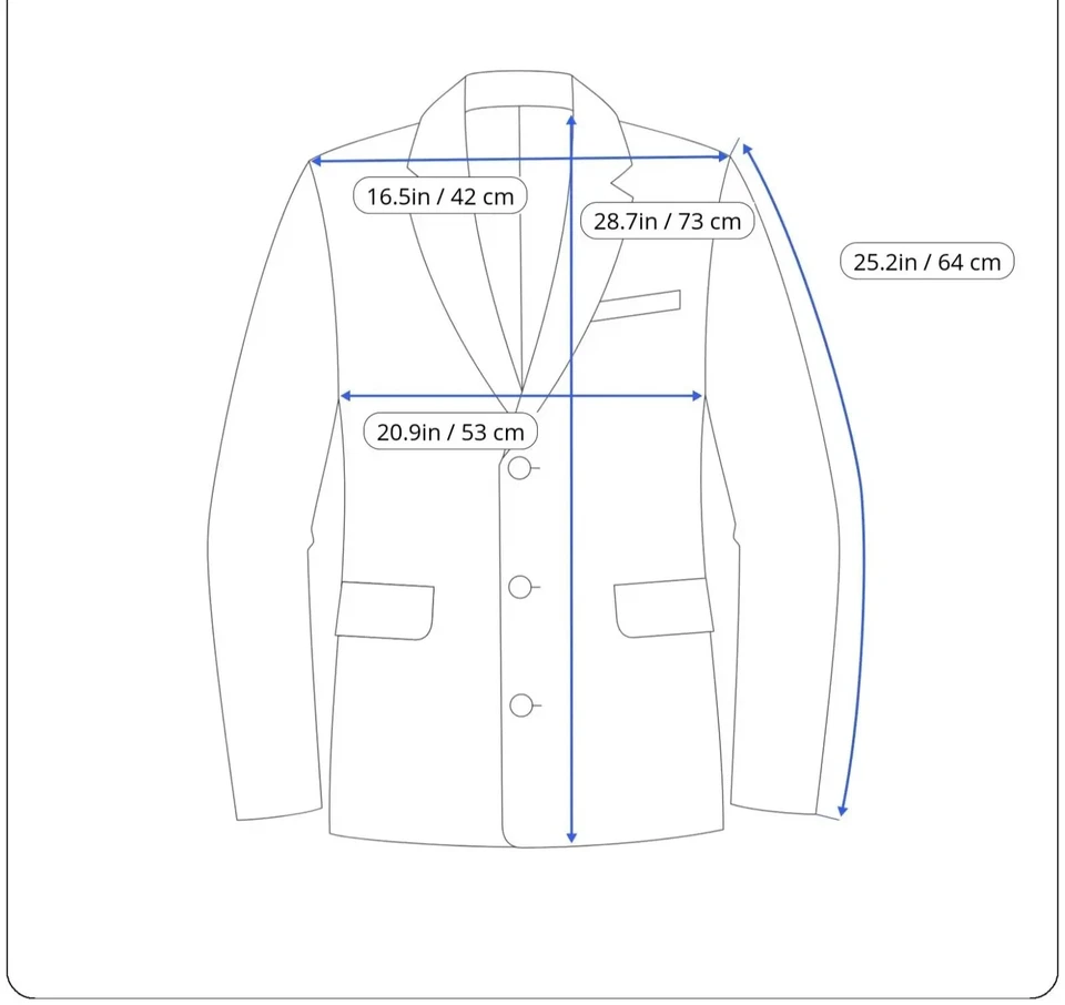 Antony Morato Gold Slim Fit Blazer Men M Formal Lined Blue 2 Buttons - Image 3 of 4