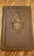1925 THE SHADOW LINE by Joseph Conrad Doubleday Page & Co Embossed Ship