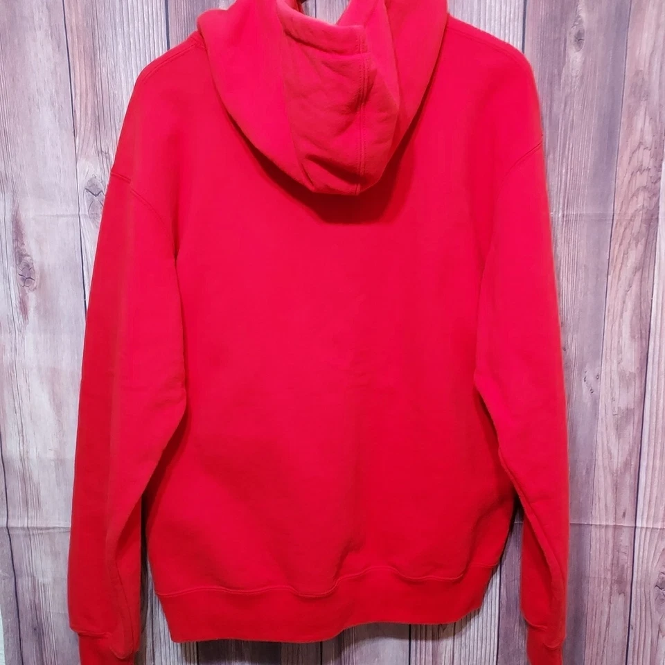 Sudadera con Capucha Supreme Vampire Boy Roja Mediana Bordada Raro Pullover Foto 2 de 4