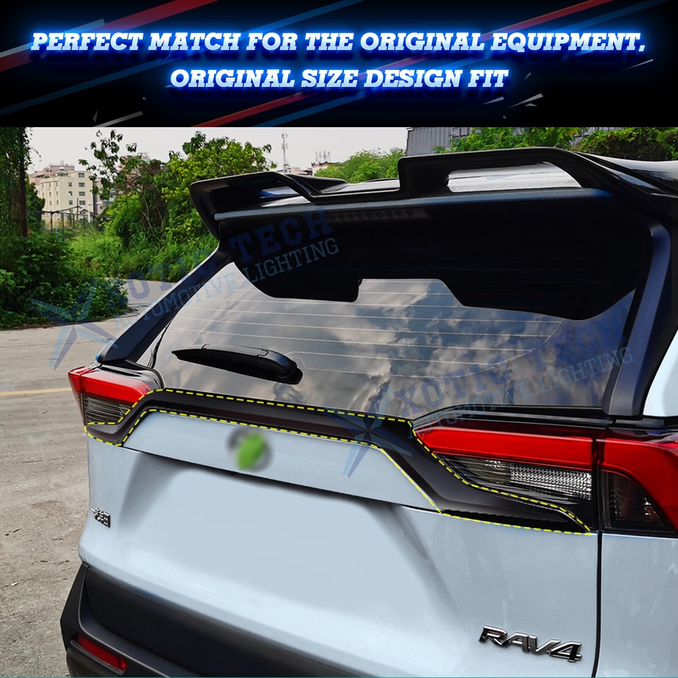 Chrome Rear Trunk Lid Trim For Honda CR-V 2017-2023 – ABS Plastic With Adhesive Tape, Decorative Molding