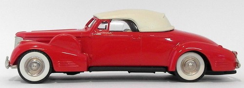 Brooklin 1/43 Scale BRK14 005 - 1940 Cadillac V16 CTCS 1983 Red 1 Of 400 - Picture 5 of 5