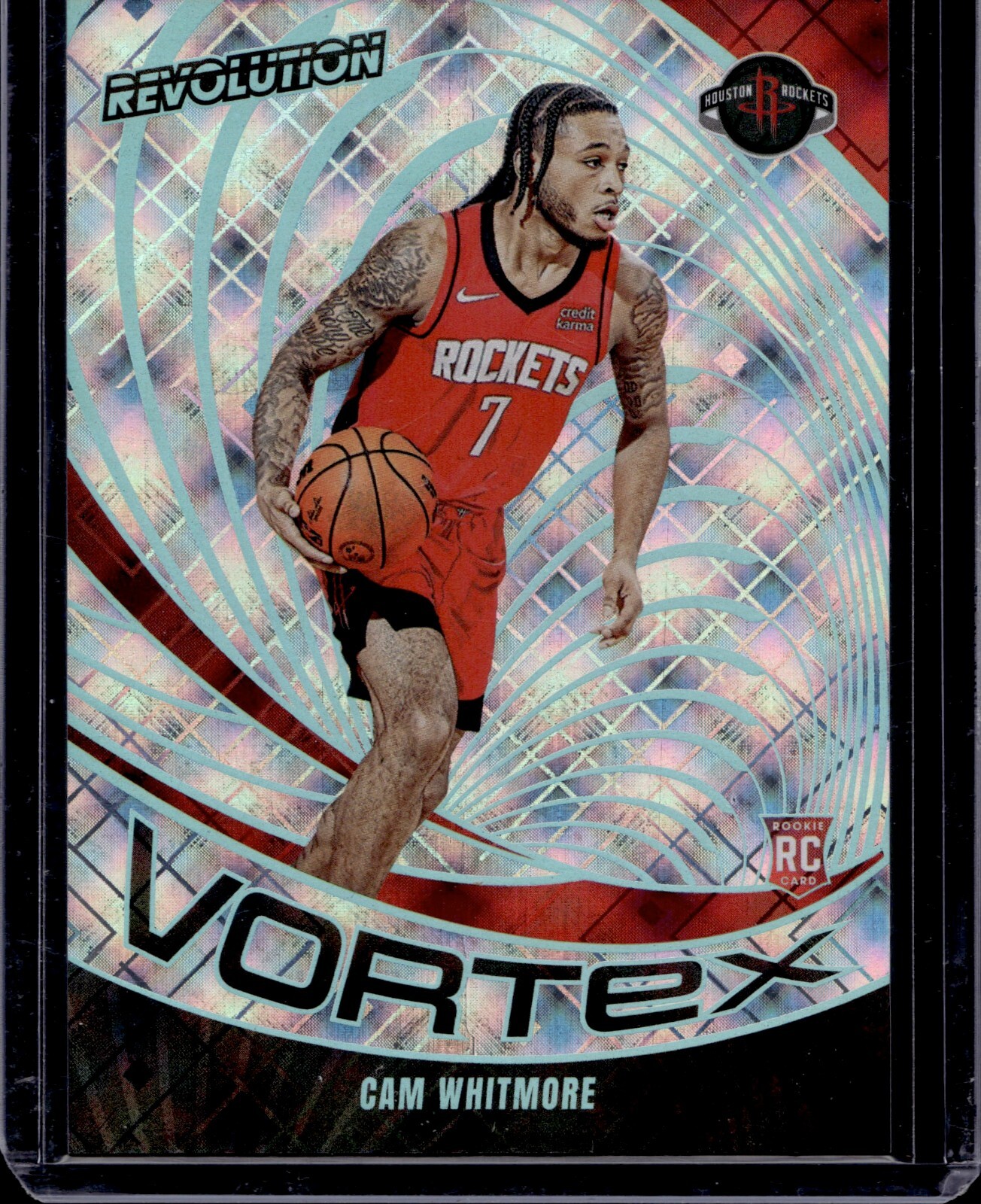 2023-24 Panini Revolution Vortex Cosmic #4 Cam Whitmore RC 9/99