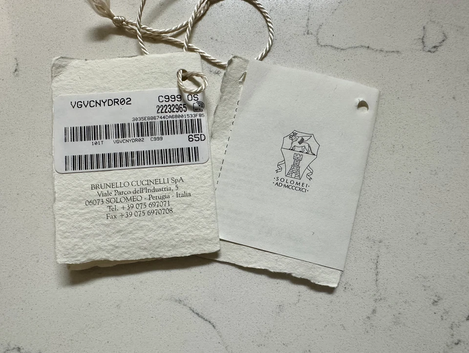 Brunello Cucinelli abanico no chaqueta/abrigo/suéter/cachemira/gamuza/cuero/oveja Foto 3 de 4