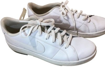 Nike Court Royale 2 Men's Sneakers 9.5 White Leather Athletic Shoes CQ9246-101