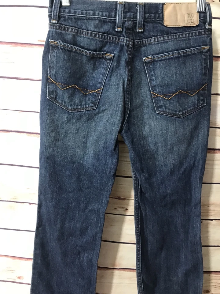 Free World Size 27 Messenger Skinny Dark Wash Jeans Pants Casual Comfort Wear - Image 4 of 4