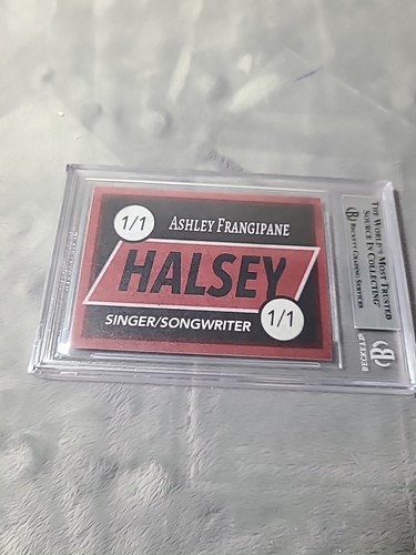 Halsey Signed Cut Card Singer 1/1 Rare - Picture 6 of 6