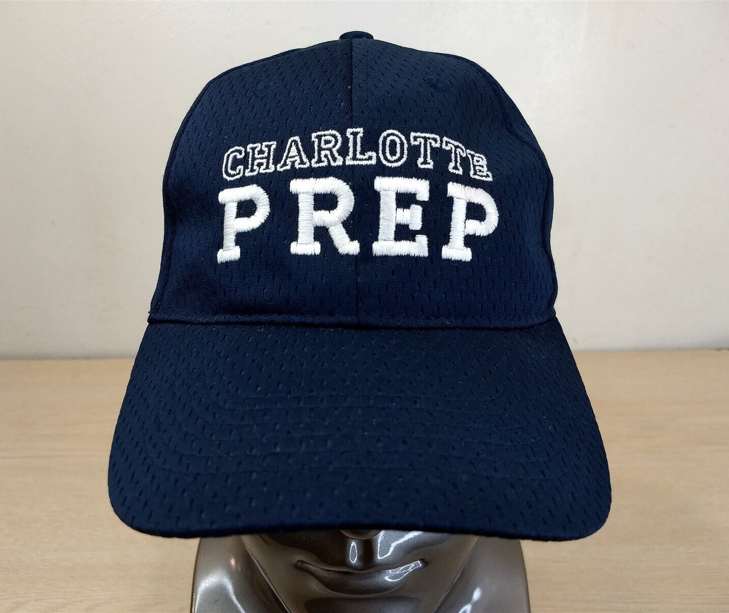 CHARLOTTE PREP ADJUSTABLE STRAPBACK BASEBALL MESH… - image 1
