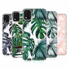 FUNDA GEL MÁRMOL HOJAS PALMA TROPICALES NATURE MAGICK PARA TELÉFONOS LG 1
