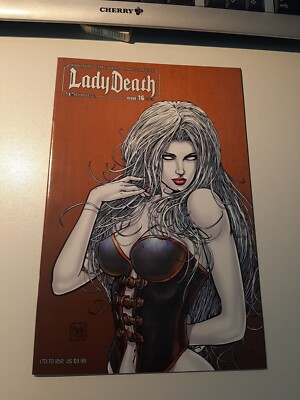US Lady Death (2010 Boundless) #16 CLOSE UP Variant Cover LTD TO 850