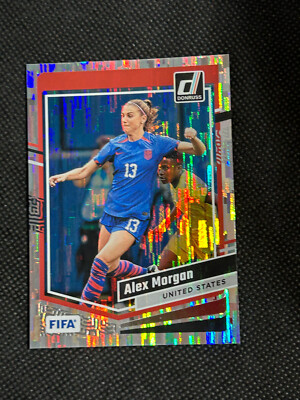 ALEX MORGAN 2023-24 Donruss Soccer Silver Foil Card #64