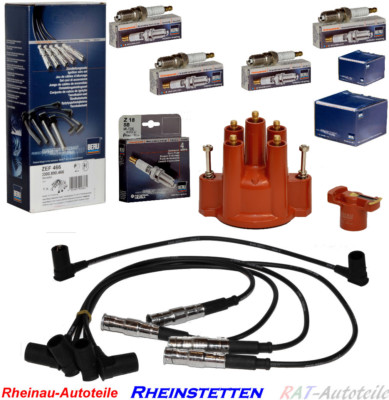BERU/BREMI/EPS/Facet Verteilerkappe+Läuf+4Zündke+Zündkabel+MERCEDES190 W201 124
