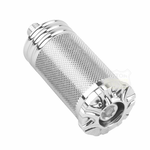 CNC Brake Pedal Pad Cover Shifter Pegs For Harley Street Glide Road King Softail - Picture 9 of 10