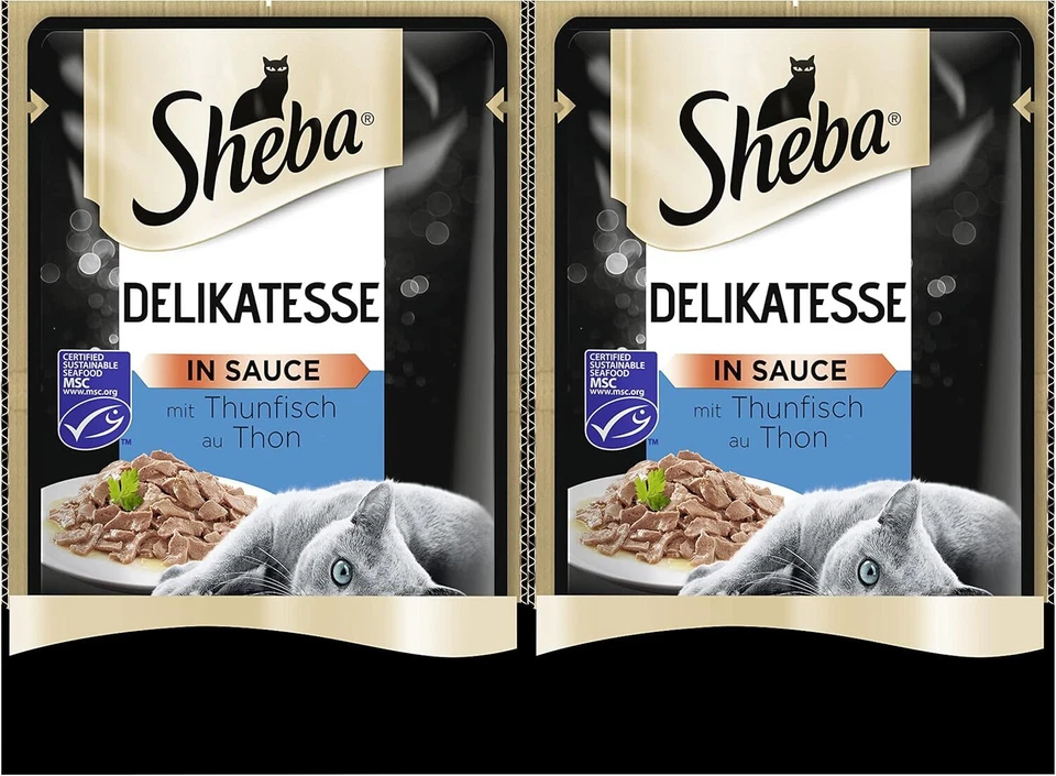 Sheba Katzennassfutter Delikatesse in Sauce, 24 Portionsbeutel, 24x85g, ÖZENSAAT - Bild 3 von 3