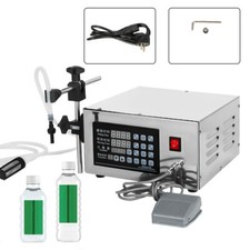 Automatic Quantitative Liquid Filling Machine Digital Control Bottle Filler 220V