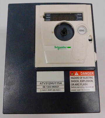 Schneider Telemecanique Variable Speed Drive ATV312HU11N4