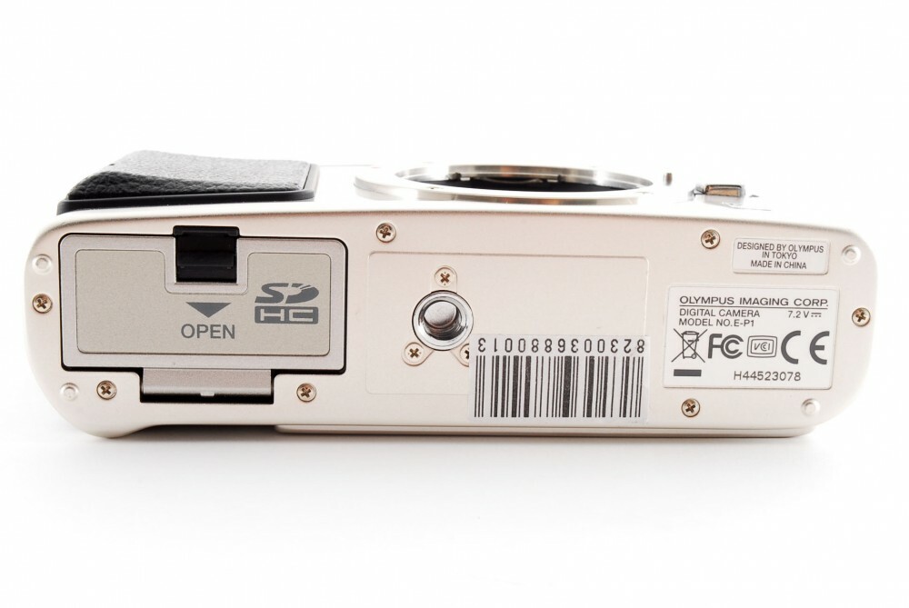 Olympus PEN E-P1 12.3MP 17mm Lens Kit Silver [Exc+++] w