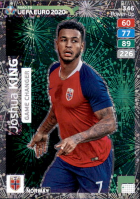 346 - Joshua King - Game Changer - Panini Adrenalyn Road to EURO EM 2020