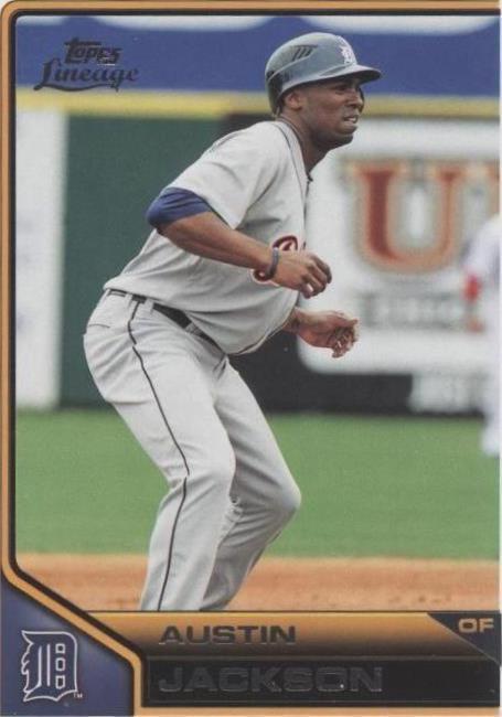 2011 Topps Lineage - Austin Jackson #156 - 1 of 1