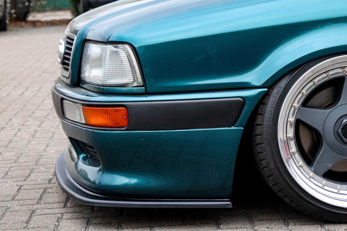 Sonderaktion Frontspoiler aus ABS passend für Audi 80 B4 mit Votex 