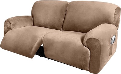 ULTICOR Extra Wide 75'' - 100'', Reclining 2 Seater Sofa, Sand 