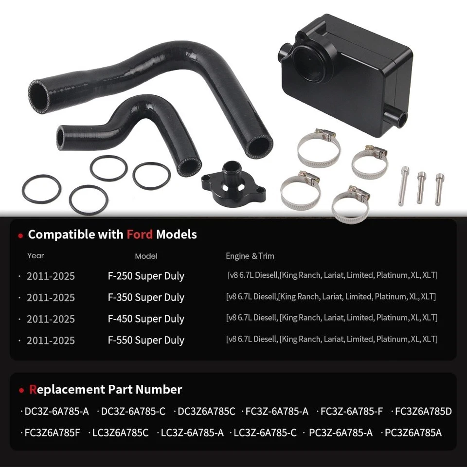 Oil Separator Assembly for Ford F250 F350 F450 F550 6.7L Powerstroke 2011-2025 - Imagem 4 de 4