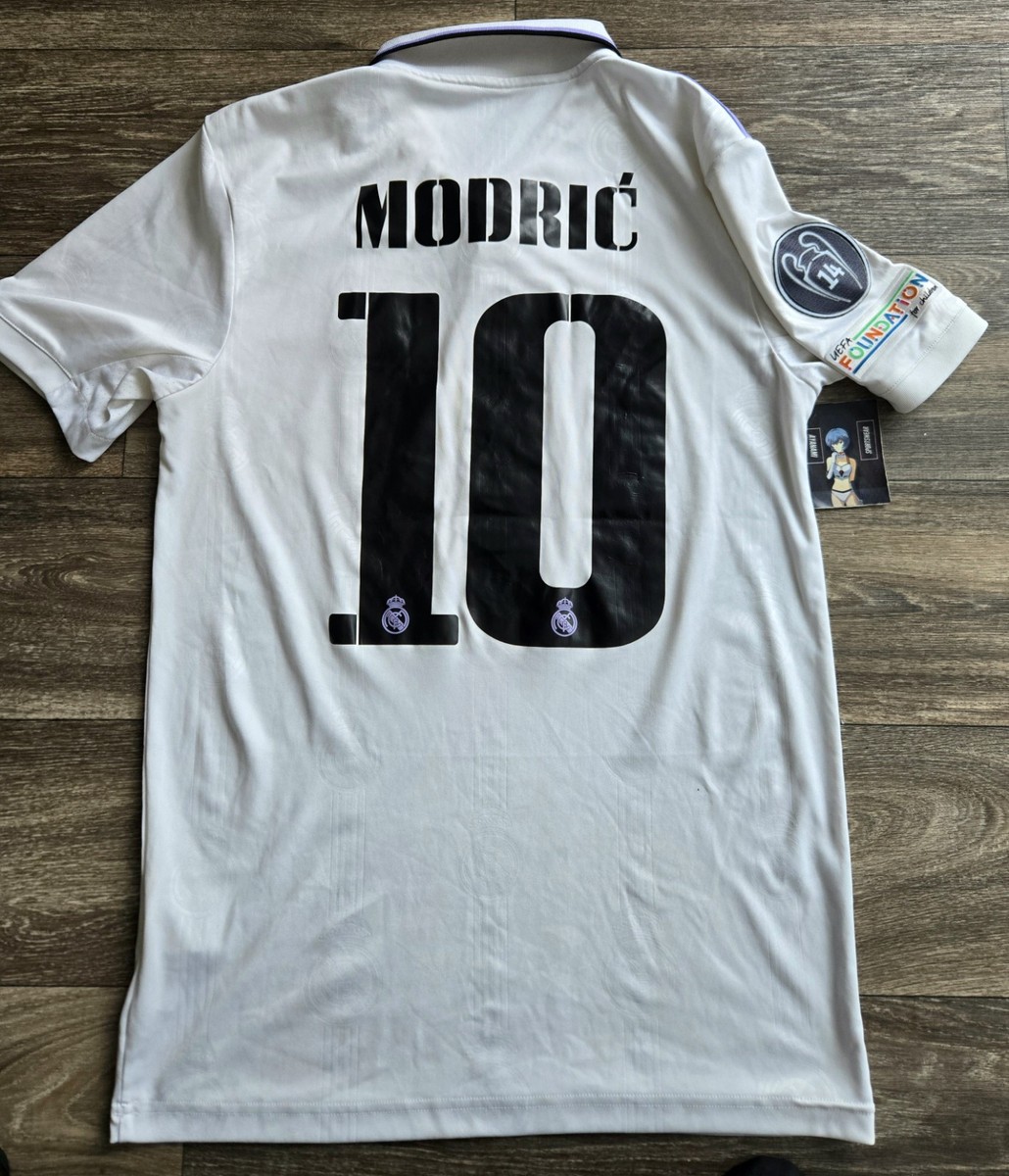 adidas Real Madrid MODRIĆ 10番 adidas Real Madrid Authentic Modrić 10 Away Jersey 2024-2025