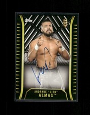 2018 Topps NXT WWE Andrade Almas #A-AA Autograph