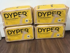 4 Packs DYPER Simply Kind Diapers   Size N Newborn   136 Count - FREE SHIPPING