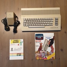 Commodore C64c + Alimentatore  + 2 Riviste - Test Ok - C9