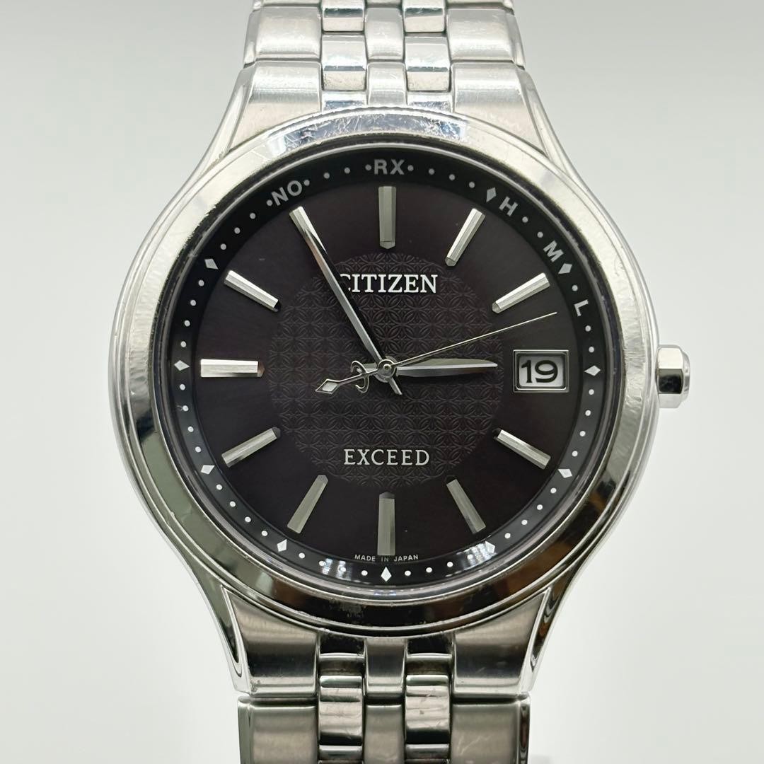 CITIZEN Exceed H111-T013627 Radio-Controlled Solar Ti… - Gem